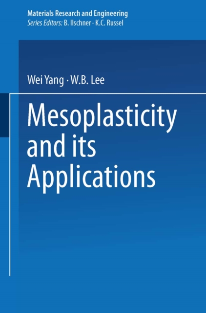 Mesoplasticity and its Applications, PDF eBook