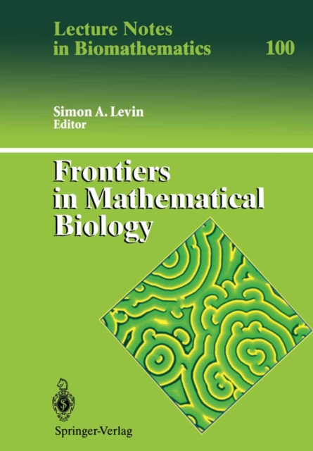 Frontiers in Mathematical Biology, PDF eBook