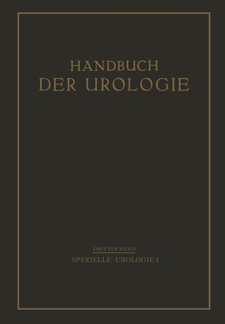 Spezielle Urologie, PDF eBook