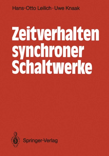 Zeitverhalten synchroner Schaltwerke, PDF eBook