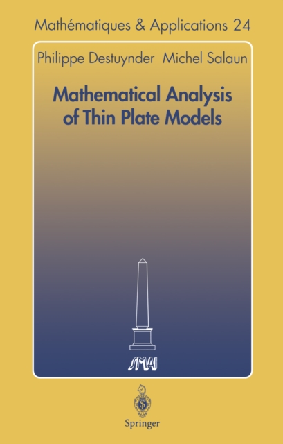 Mathematical Analysis of Thin Plate Models, PDF eBook