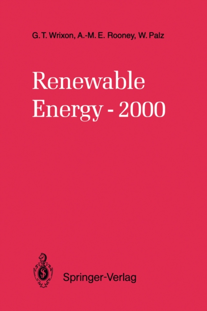 Renewable Energy-2000, PDF eBook