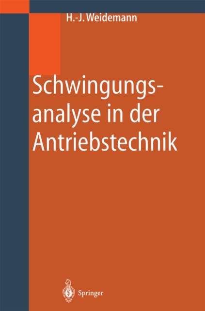 Schwingungsanalyse in der Antriebstechnik, PDF eBook
