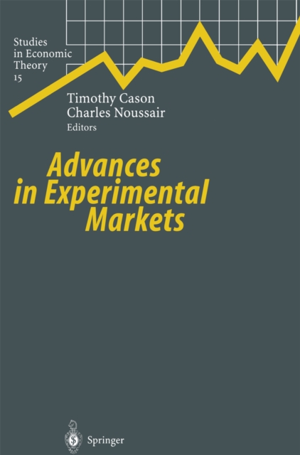 Advances in Experimental Markets, PDF eBook