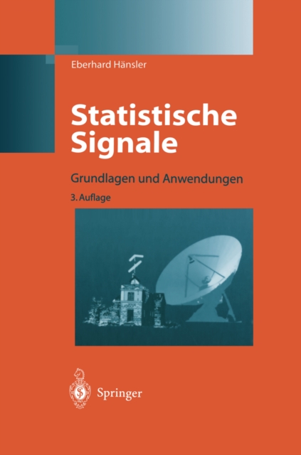 Statistische Signale : Grundlagen und Anwendungen, PDF eBook