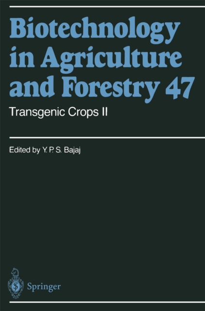 Transgenic Crops II, PDF eBook
