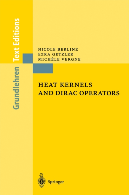 Heat Kernels and Dirac Operators, PDF eBook