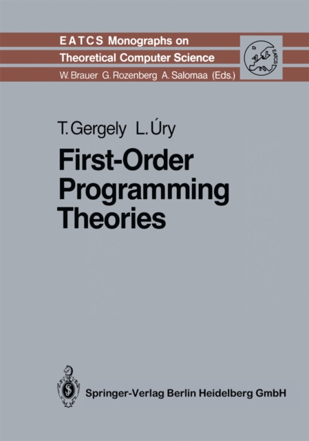 First-Order Programming Theories, PDF eBook