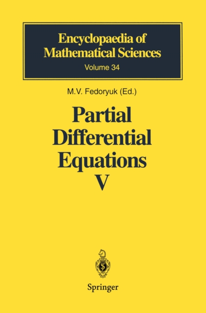 Partial Differential Equations V : Asymptotic Methods for Partial Differential Equations, PDF eBook