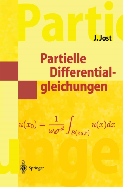 Partielle Differentialgleichungen : Elliptische (und parabolische) Gleichungen, PDF eBook
