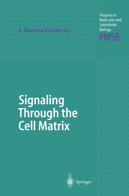 Signaling Through the Cell Matrix, PDF eBook