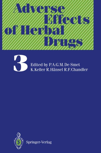 Adverse Effects of Herbal Drugs, PDF eBook