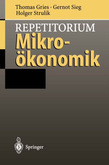 Repetitorium Mikrookonomik, PDF eBook
