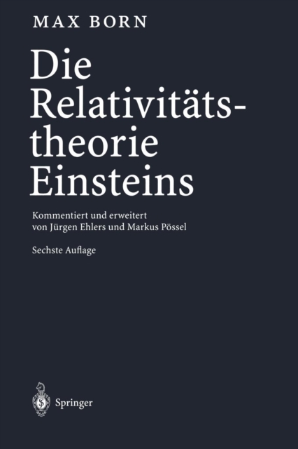 Die Relativitatstheorie Einsteins, Paperback Book