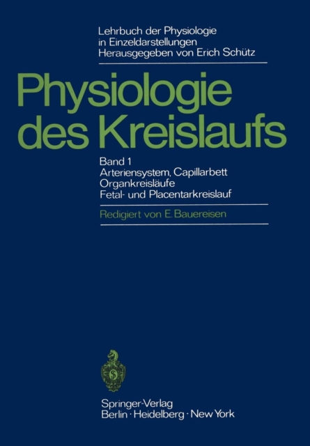 Lehrbuch der Physiologie in Einzeldarstellungen, Paperback Book
