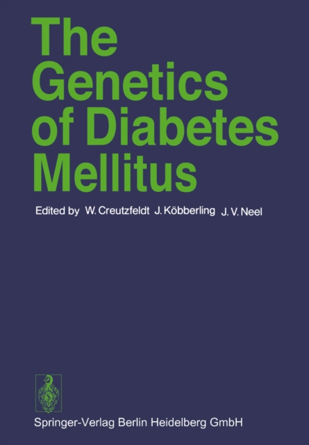 The Genetics of Diabetes Mellitus, PDF eBook