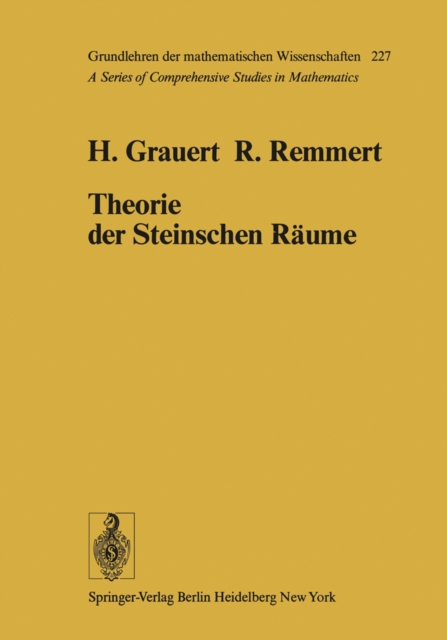 Theorie der Steinschen Raume, PDF eBook