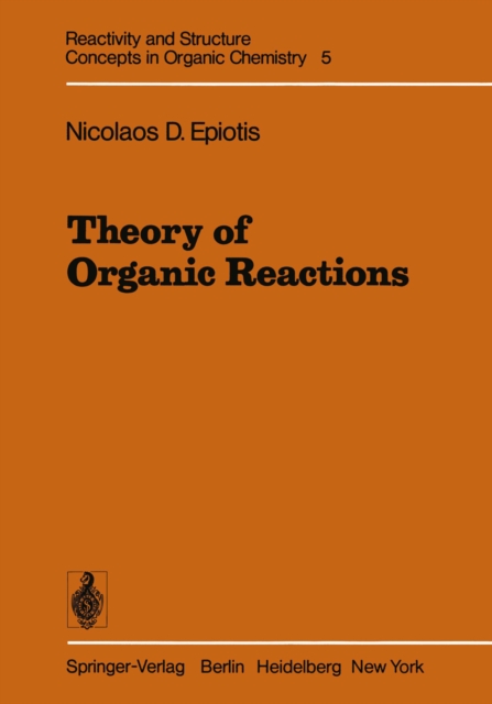 Theory of Organic Reactions, PDF eBook