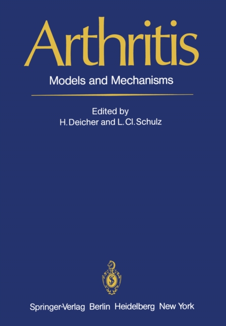 Arthritis : Models and Mechanisms, PDF eBook