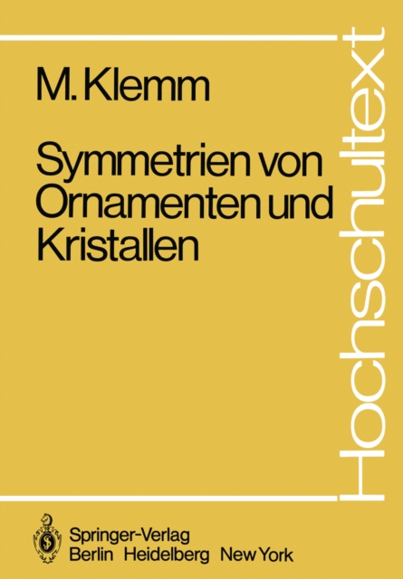 Symmetrien von Ornamenten und Kristallen, PDF eBook