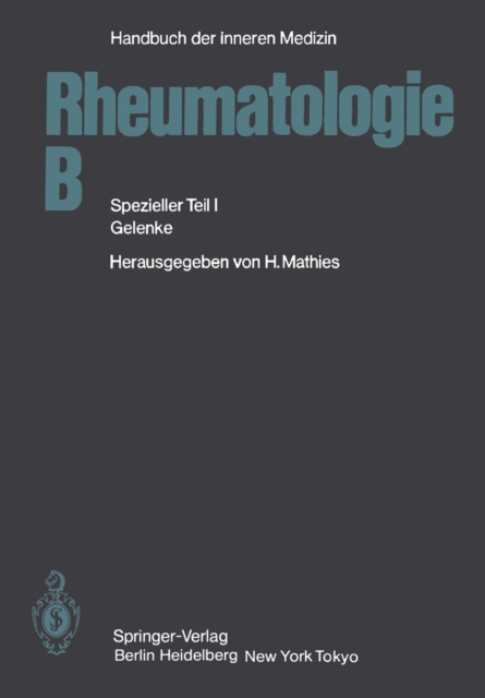 Rheumatologie B : Spezieller Teil I Gelenke, PDF eBook