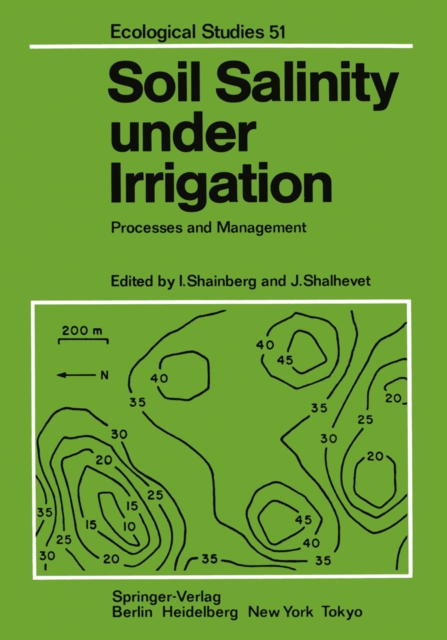 Soil Salinity under Irrigation : Processes and Management, PDF eBook