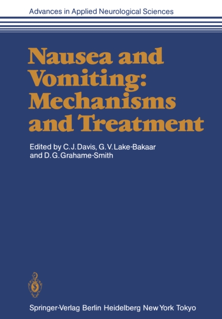 Nausea and Vomiting: Mechanisms and Treatment, PDF eBook