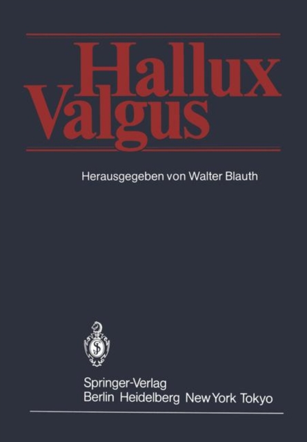 Hallux Valgus, Paperback Book