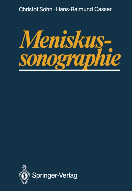Meniskussonographie, PDF eBook