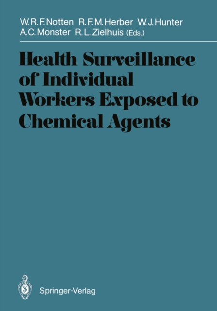 Health Surveillance of Individual Workers Exposed to Chemical Agents, PDF eBook