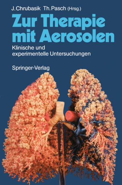 Zur Therapie mit Aerosolen : Klinische und experimentelle Untersuchungen, PDF eBook