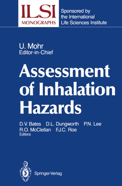 Assessment of Inhalation Hazards : Integration and Extrapolation Using Diverse Data, PDF eBook