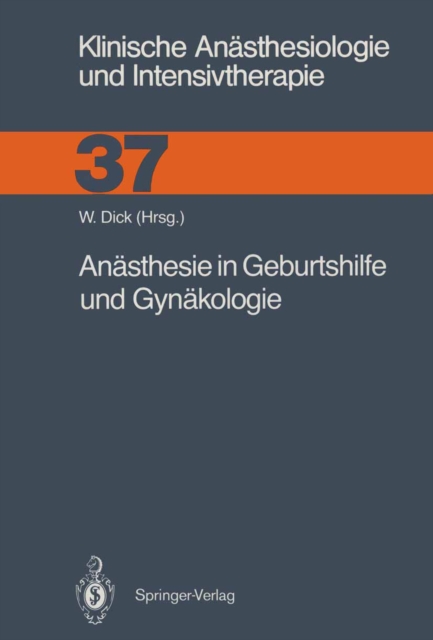 Anasthesie in Geburtshilfe und Gynakologie, PDF eBook