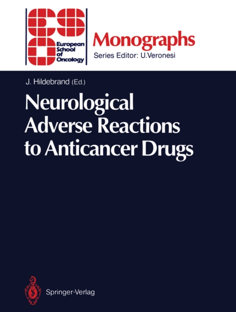 Neurological Adverse Reactions to Anticancer Drugs, PDF eBook