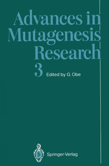 Advances in Mutagenesis Research, PDF eBook