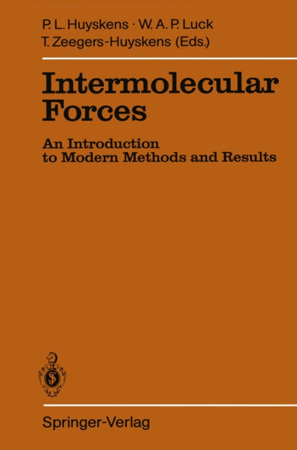 Intermolecular Forces : An Introduction to Modern Methods and Results, PDF eBook