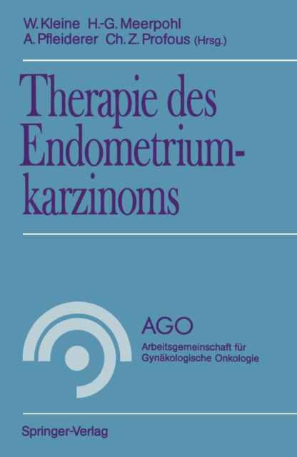 Therapie des Endometriumkarzinoms, PDF eBook