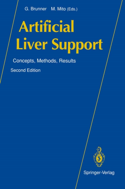 Artificial Liver Support : Concepts, Methods, Results, PDF eBook