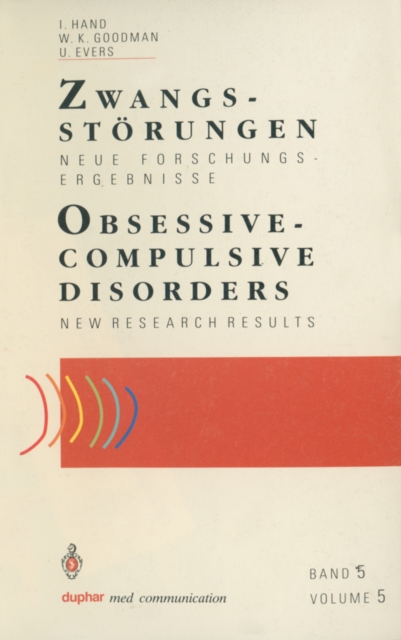 Zwangsstorungen / Obsessive-Compulsive Disorders : Neue Forschungsergebnisse / New Research Results, PDF eBook