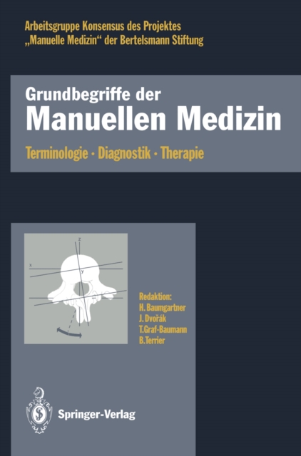 Grundbegriffe der Manuellen Medizin : Terminologie * Diagnostik * Therapie, PDF eBook