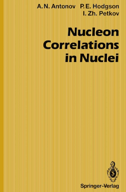Nucleon Correlations in Nuclei, PDF eBook