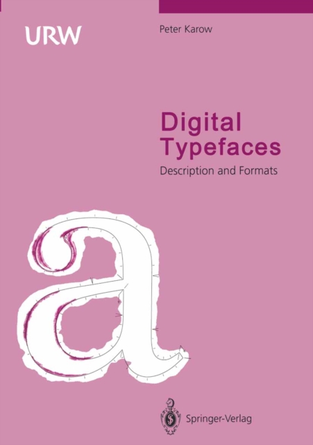 Digital Typefaces : Description and Formats, PDF eBook