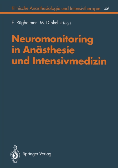 Neuromonitoring in Anasthesie und Intensivmedizinc, PDF eBook