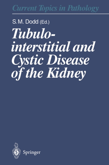 Tubulointerstitial and Cystic Disease of the Kidney, PDF eBook