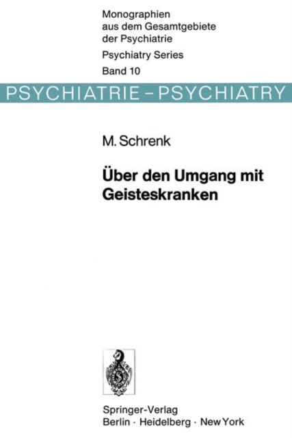 Uber den Umgang mit Geisteskranken, Paperback Book