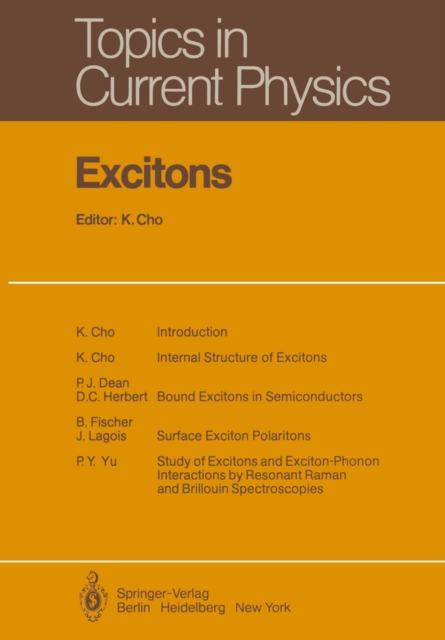 Excitons, PDF eBook