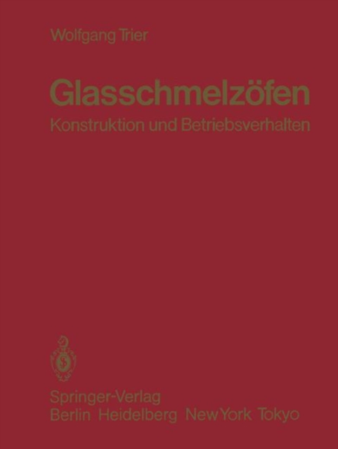 Glasschmelzofen, Paperback Book