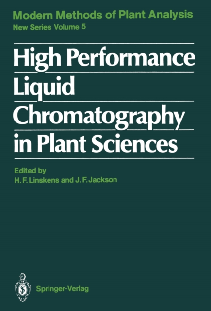 High Performance Liquid Chromatography in Plant Sciences, PDF eBook