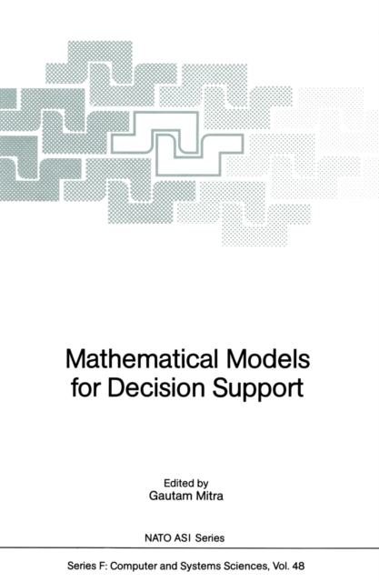 Mathematical Models for Decision Support, PDF eBook