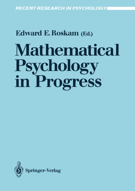 Mathematical Psychology in Progress, PDF eBook